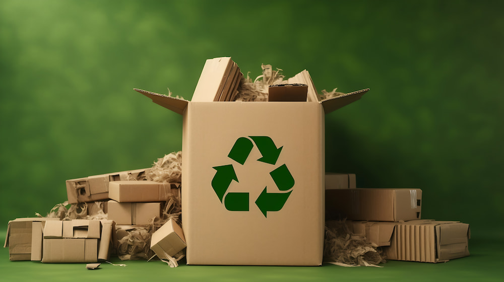 Ekologiczne wypełnienia z papieru, które nadają się do recyklingu